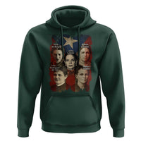 Puerto Rican Heroines Hoodie Boricua Julia Lolita Blanca Mariana Lola Puerto Rico Flag - Wonder Print Shop