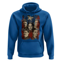 Puerto Rican Heroines Hoodie Boricua Julia Lolita Blanca Mariana Lola Puerto Rico Flag - Wonder Print Shop