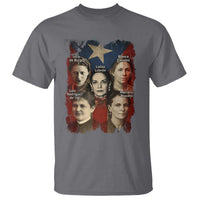 Puerto Rican Heroines T Shirt Boricua Julia Lolita Blanca Mariana Lola Puerto Rico Flag - Wonder Print Shop