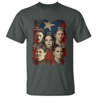 Puerto Rican Heroines T Shirt Boricua Julia Lolita Blanca Mariana Lola Puerto Rico Flag - Wonder Print Shop