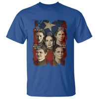 Puerto Rican Heroines T Shirt Boricua Julia Lolita Blanca Mariana Lola Puerto Rico Flag - Wonder Print Shop
