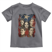 Puerto Rican Heroines Toddler T Shirt Boricua Julia Lolita Blanca Mariana Lola Puerto Rico Flag - Wonder Print Shop