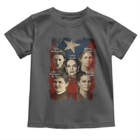 Puerto Rican Heroines Toddler T Shirt Boricua Julia Lolita Blanca Mariana Lola Puerto Rico Flag - Wonder Print Shop