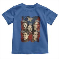 Puerto Rican Heroines Toddler T Shirt Boricua Julia Lolita Blanca Mariana Lola Puerto Rico Flag - Wonder Print Shop