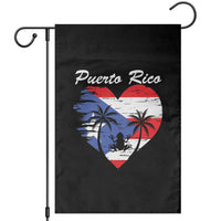 Puerto Rico Garden Flag Boricua Coqui Frog Vintage Puerto Rican Flag - Wonder Print Shop