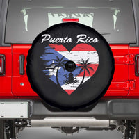 Puerto Rico Spare Tire Cover Boricua Coqui Frog Vintage Puerto Rican Flag - Wonder Print Shop