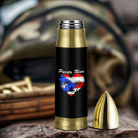 Puerto Rico Bullet Tumbler Boricua Coqui Frog Vintage Puerto Rican Flag - Wonder Print Shop