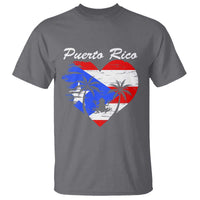 Puerto Rico T Shirt Boricua Coqui Frog Vintage Puerto Rican Flag - Wonder Print Shop