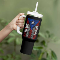 Puerto Rican Flag Puerto Rico Towns And Cities Tumbler With Handle - Wonder Print Shop