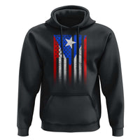 Puerto Rican American Hoodie Half Rican American Puerto Rico Pride - Wonder Print Shop