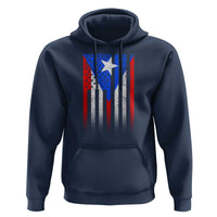 Puerto Rican American Hoodie Half Rican American Puerto Rico Pride - Wonder Print Shop