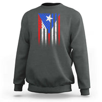 Puerto Rican American Sweatshirt Half Rican American Puerto Rico Pride - Wonder Print Shop