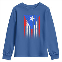 Puerto Rican American Youth Sweatshirt Half Rican American Puerto Rico Pride - Wonder Print Shop