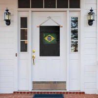 Brazilian Pride Christian Cross Latin America Brazil Flag Garden Flag - Wonder Print Shop