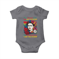 Frida Kahlo Baby Onesie They Whispered To Her You Cant Withstand The Storm - Wonder Print Shop
