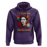 Frida Kahlo Hoodie They Whispered To Her You Cant Withstand The Storm - Wonder Print Shop