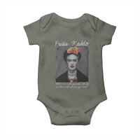 Frida Kahlo Baby Onesie Fall In Love With Yourself With Life And Then Whoever You Want - Wonder Print Shop