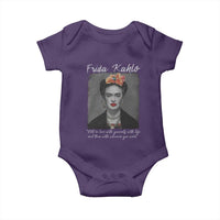 Frida Kahlo Baby Onesie Fall In Love With Yourself With Life And Then Whoever You Want - Wonder Print Shop