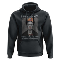Frida Kahlo Hoodie Fall In Love With Yourself With Life And Then Whoever You Want - Wonder Print Shop