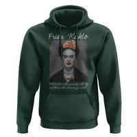Frida Kahlo Hoodie Fall In Love With Yourself With Life And Then Whoever You Want - Wonder Print Shop