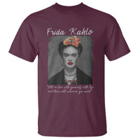Frida Kahlo T Shirt Fall In Love With Yourself With Life And Then Whoever You Want - Wonder Print Shop
