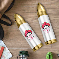 Frida Kahlo Quotes Bullet Tumbler Enamorate De Ti De La Vida Mexican Artist - Wonder Print Shop