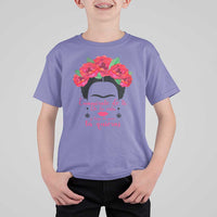 Frida Kahlo Quotes T Shirt For Kid Enamorate De Ti De La Vida Mexican Artist - Wonder Print Shop