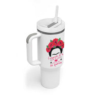Frida Kahlo Quotes Tumbler With Handle Enamorate De Ti De La Vida Mexican Artist - Wonder Print Shop