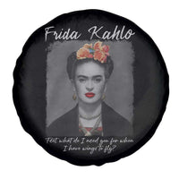 Frida Kahlo Spare Tire Cover Feet What Do I Need You For When I Have Wings To Fly - Wonder Print Shop