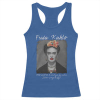 Frida Kahlo Racerback Tank Top Feet What Do I Need You For When I Have Wings To Fly - Wonder Print Shop