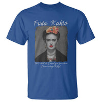 Frida Kahlo T Shirt Feet What Do I Need You For When I Have Wings To Fly - Wonder Print Shop