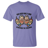 Native American T Shirt Remember The Children Who Never Make It Home Shoes Papoose - Wonder Print Shop