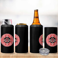 Indigenous Children 4 in 1 Can Cooler Tumbler Together We Stand In Remembrance Unity Day Papoose Maple Leaf Native American - Wonder Print Shop