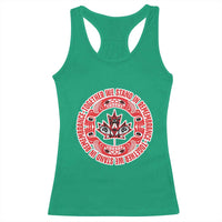 Indigenous Children Racerback Tank Top Together We Stand In Remembrance Unity Day Papoose Maple Leaf Native American - Wonder Print Shop