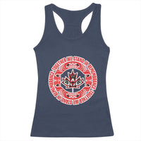Indigenous Children Racerback Tank Top Together We Stand In Remembrance Unity Day Papoose Maple Leaf Native American - Wonder Print Shop