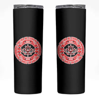 Indigenous Children Skinny Tumbler Together We Stand In Remembrance Unity Day Papoose Maple Leaf Native American - Wonder Print Shop