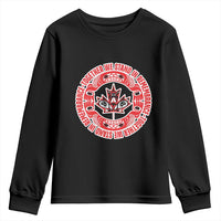 Indigenous Children Youth Sweatshirt Together We Stand In Remembrance Unity Day Papoose Maple Leaf Native American - Wonder Print Shop