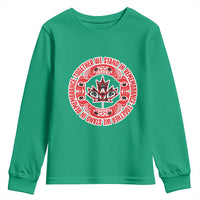 Indigenous Children Youth Sweatshirt Together We Stand In Remembrance Unity Day Papoose Maple Leaf Native American - Wonder Print Shop
