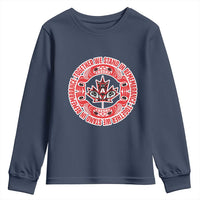Indigenous Children Youth Sweatshirt Together We Stand In Remembrance Unity Day Papoose Maple Leaf Native American - Wonder Print Shop