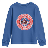 Indigenous Children Youth Sweatshirt Together We Stand In Remembrance Unity Day Papoose Maple Leaf Native American - Wonder Print Shop