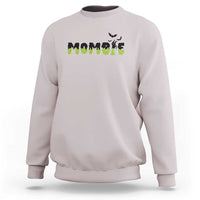 Halloween Couple Matching Sweatshirt Mombie Couples Mommy Wife Zombie Hand Bat - Wonder Print Shop