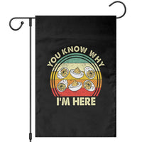Funny Thanksgiving Deviled Eggs Garden Flag You Know Why I Am Here Easter Day - Wonder Print Shop