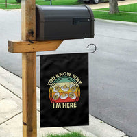 Funny Thanksgiving Deviled Eggs Garden Flag You Know Why I Am Here Easter Day - Wonder Print Shop