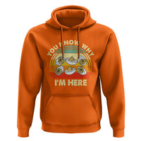 Funny Thanksgiving Deviled Eggs Hoodie You Know Why I Am Here Easter Day - Wonder Print Shop