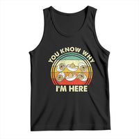 Funny Thanksgiving Deviled Eggs Tank Top You Know Why I Am Here Easter Day - Wonder Print Shop