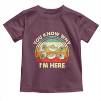 Funny Thanksgiving Deviled Eggs Toddler T Shirt You Know Why I Am Here Easter Day - Wonder Print Shop