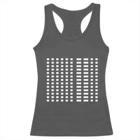 Six Seven 67 Morse Code Racerback Tank Top Subtle Secret Gen Alpha Meme - Wonder Print Shop
