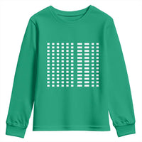 Six Seven 67 Morse Code Youth Sweatshirt Subtle Secret Gen Alpha Meme - Wonder Print Shop