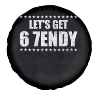 Lets Get Sendy 67 Six Seven Meme Alpha Slang Star Spare Tire Cover - Wonder Print Shop