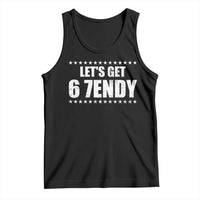 Lets Get Sendy 67 Six Seven Meme Alpha Slang Star Tank Top - Wonder Print Shop